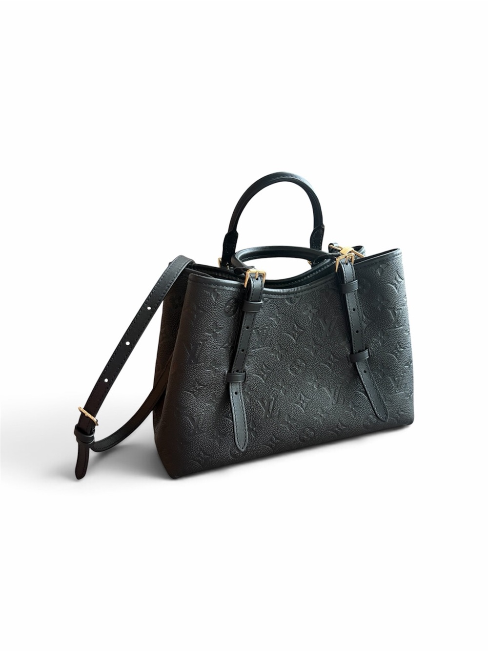 Louis Vuitton Black Monogram Empreinte Babylone Tote PM